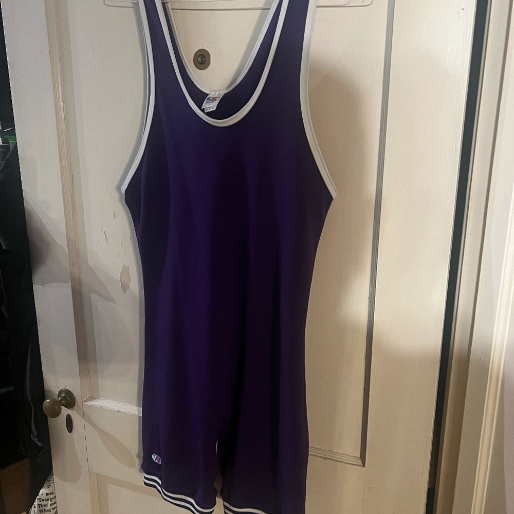 Vintage Cliff Keen Wrestling Singlet LARGE.